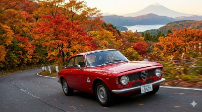 紅葉の箱根路